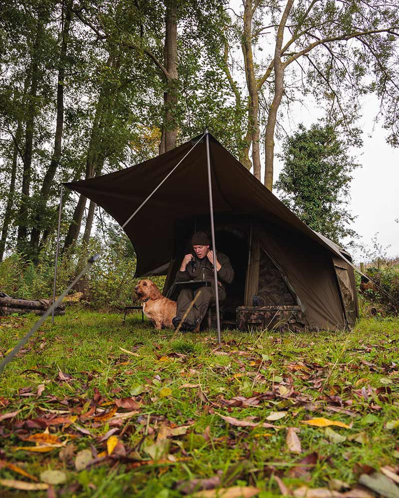 CAMPING :: Prelata Adapost Pescuit Fox Voyager Tarp, 430x345cm