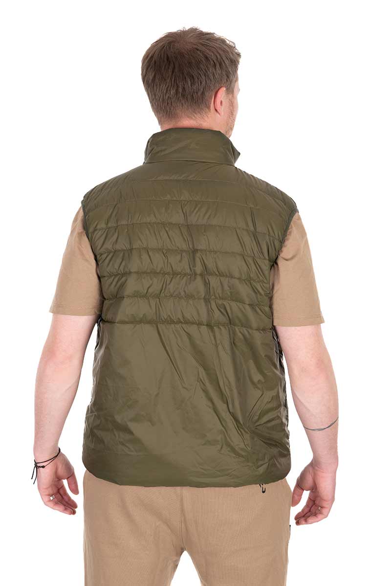 HAINE, PANTOFI PESCUIT :: Vesta Fox Olive Quilted 100 Gilet