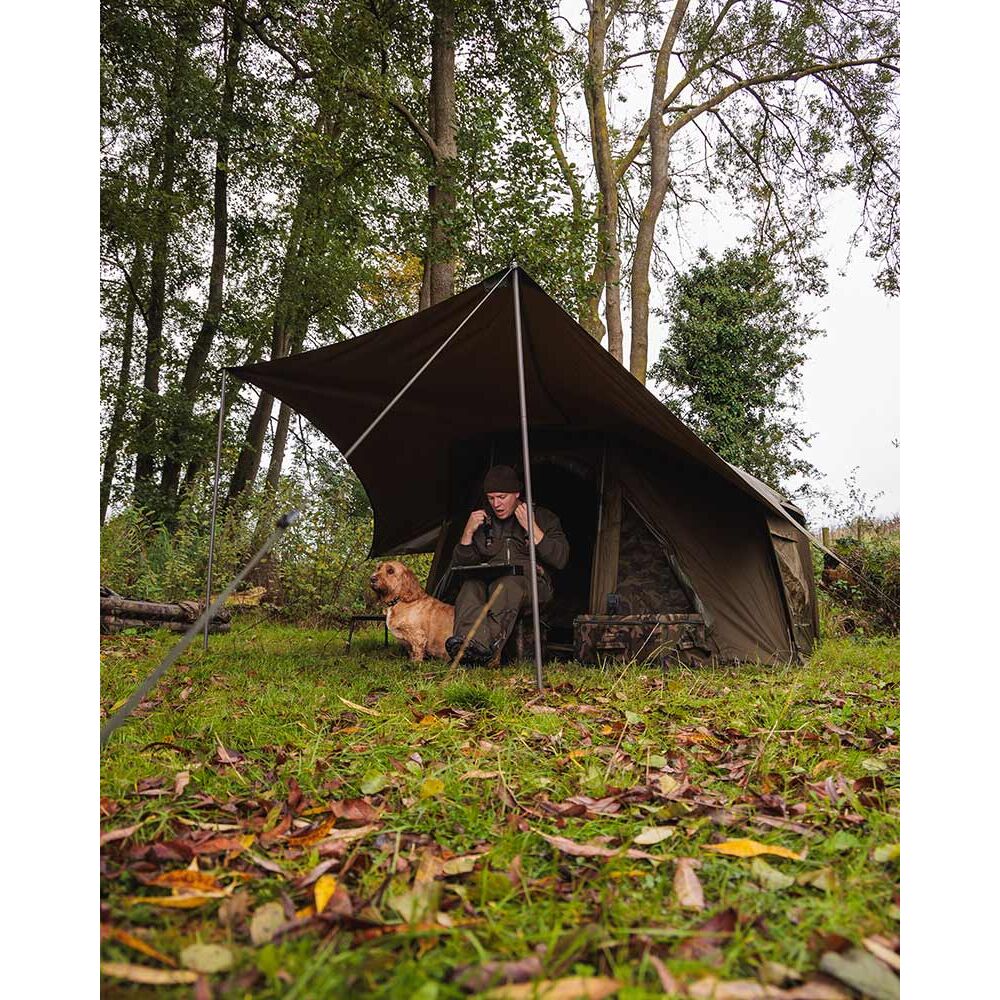 CAMPING :: Prelata Adapost Pescuit Fox Voyager Tarp, 430x345cm