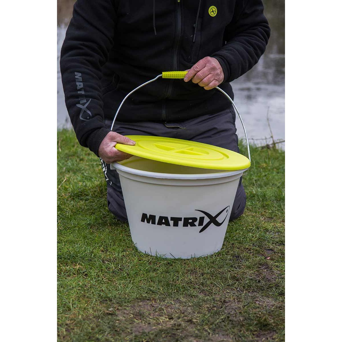 リリパットレーン486☆☆THE GABLS Galeata Matrix Groundbait Bucket & Lid, 17L
