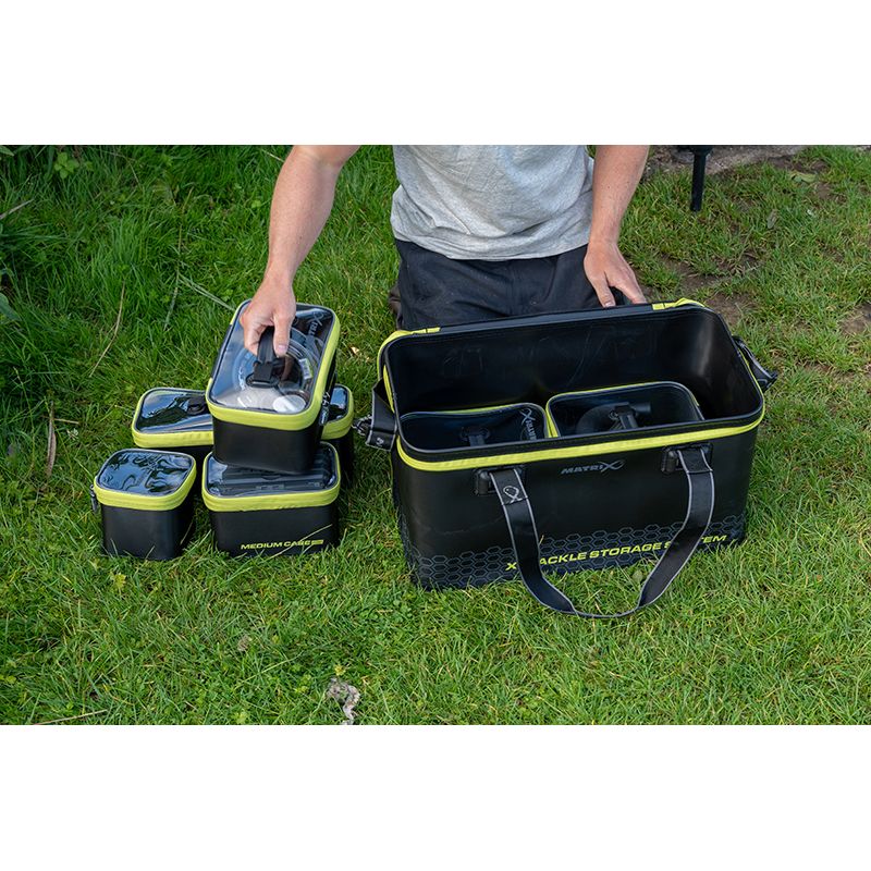 Geanta Matrix EVA Tackle Storage System Loaded XL, 55x30x28.5cm